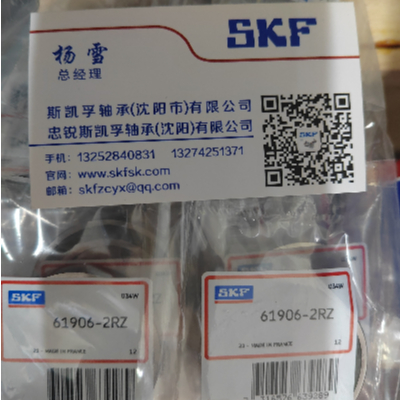 沈陽進口skf軸承專賣店銷售61906-2RZ